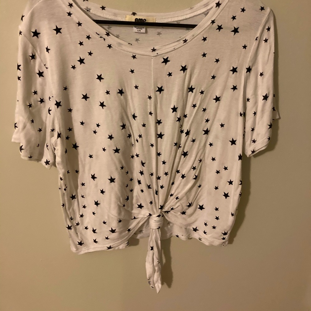 Amp Starry White Tee